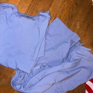 ScrubStar Light Blue Scrub Set